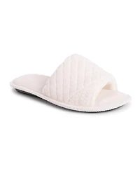 Muk Luks Women's Sally Open Toe Scuff Slippers