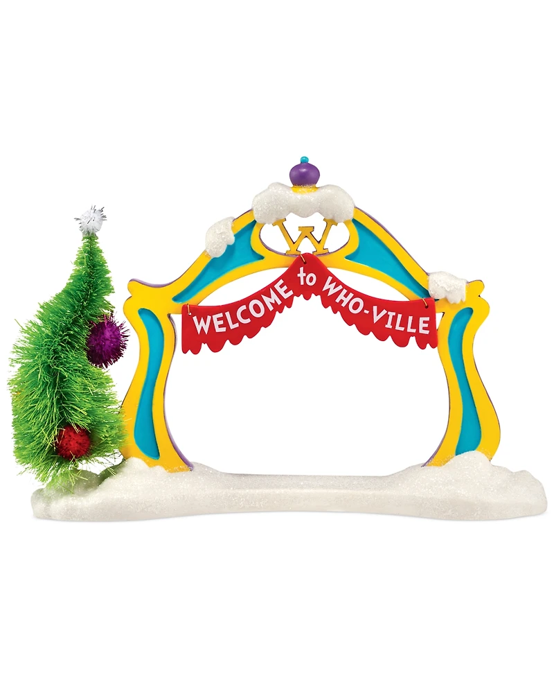 Department 56 Grinch Village Collection Grinch Archway
