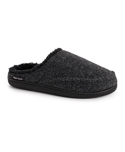 Muk Luks Men's Faux Wool Clog Slippers