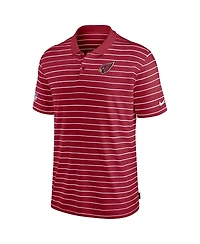 Nike Men's Cardinal Arizona Cardinals Sideline Lock Up Victory Performance Polo Shirt