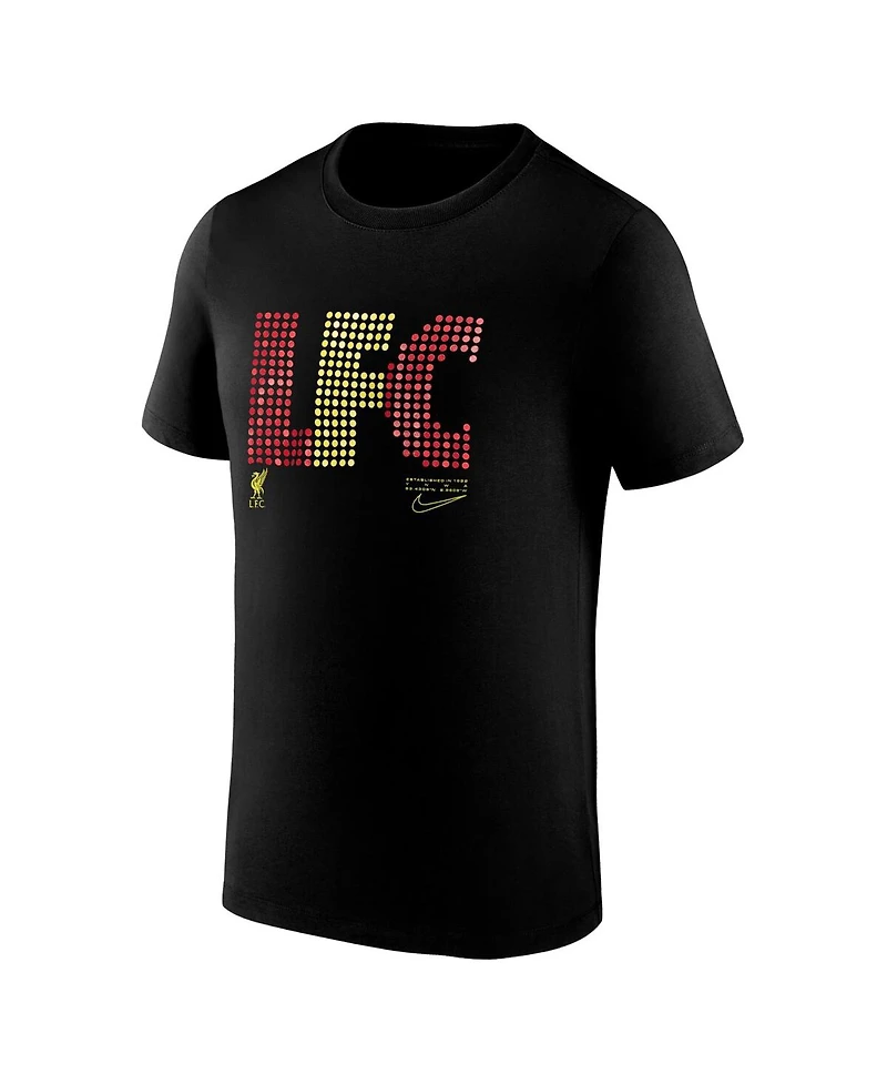 Nike Men's Black Liverpool Lights T-Shirt