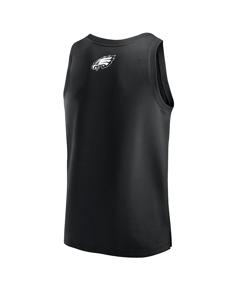 Fanatics Men's Black Philadelphia Eagles Elements Tank Top