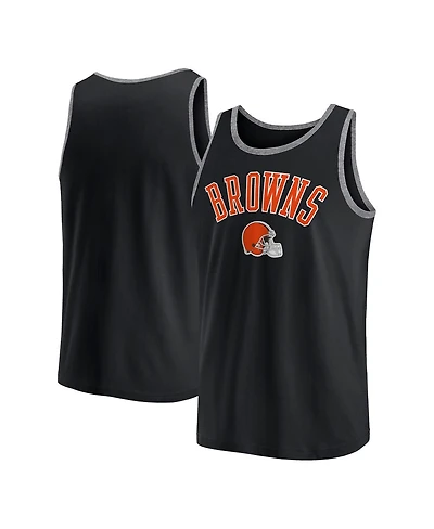 Fanatics Men's Black Cleveland Browns Bet Tank Top