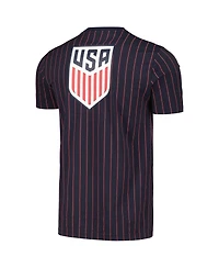 5th & Ocean Navy Usmnt Throwback Pinstripe T-Shirt