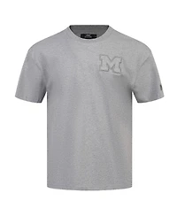 Pro Standard Men's Gray Michigan Wolverines Neutral T-Shirt