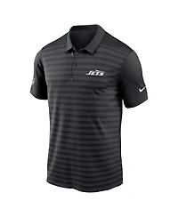 Nike Men's Black New York Jets 2024 Sideline Victory Performance Polo