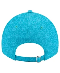 New Era Women's Aqua Miami Dolphins Smiley 9TWENTY Adjustable Hat