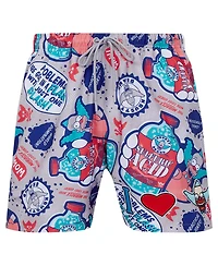 Freeze Max Men's Natural the Simpsons Krusty Kologne Woven Shorts