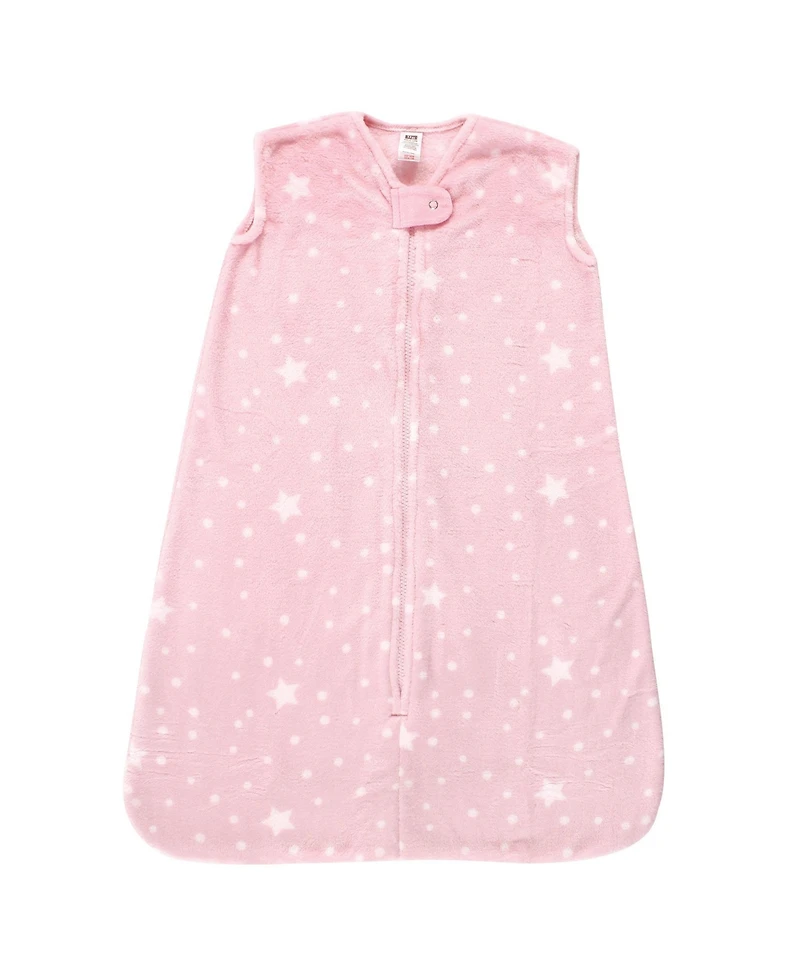 Hudson Baby Baby Girls Hudson Plush Flannel Sleeping Bag