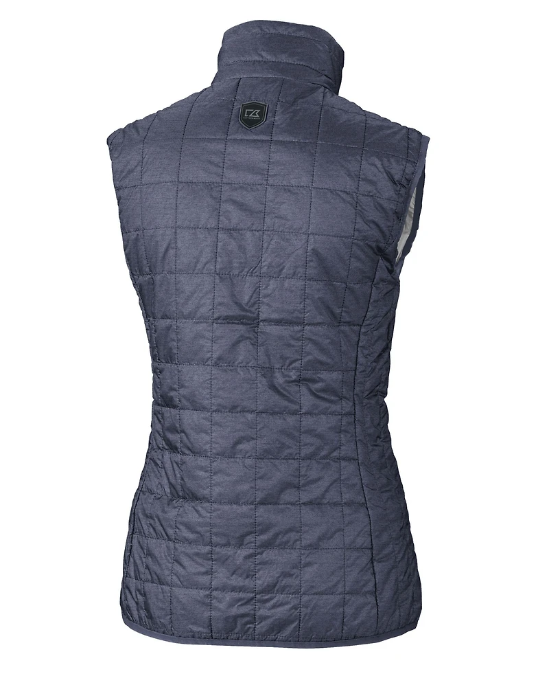 Cutter & Buck Women's Rainier PrimaLoft Eco Insulated Full Zip Puffer Vest