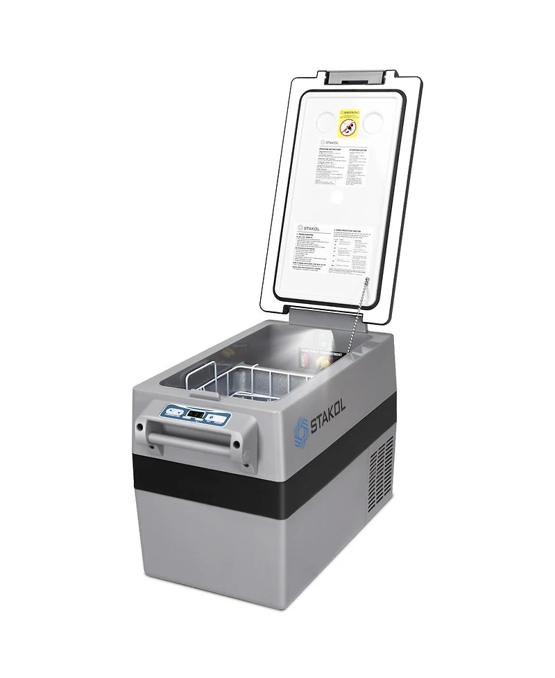 Costway 44 Quarts Portable Electric Car Cooler Refrigerator/Freezer