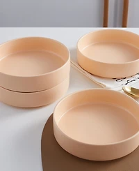 Stone Lain Stella Porcelain Pasta Bowls, Set of 6