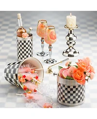 Mackenzie-Childs Courtly Check 3260 Ice Bucket