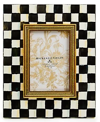 Mackenzie-Childs Courtly Check 4" x 6" Picture Frame