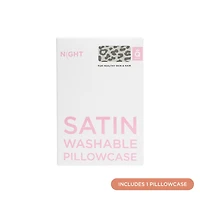 Night Luxury Satin Washable Pillowcase