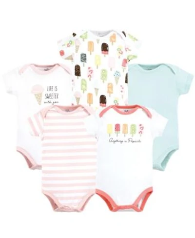 Touched By Nature Baby Girls Natural Cotton Bodysuits