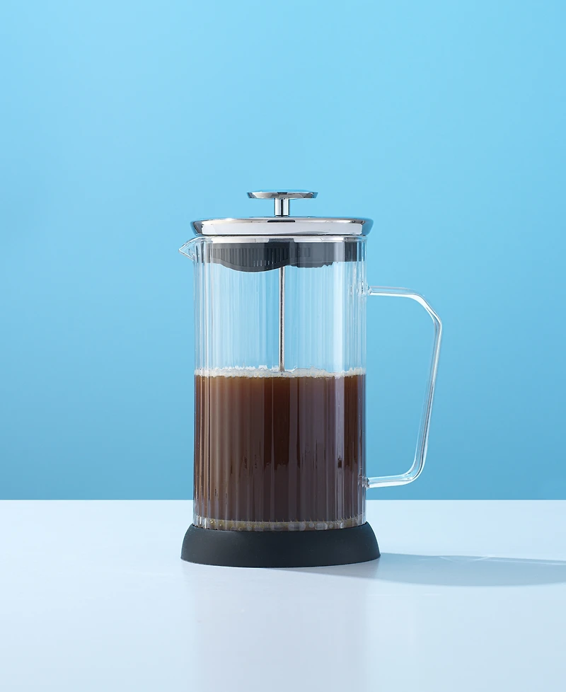JoyJolt Fluted French Press, 33.8oz