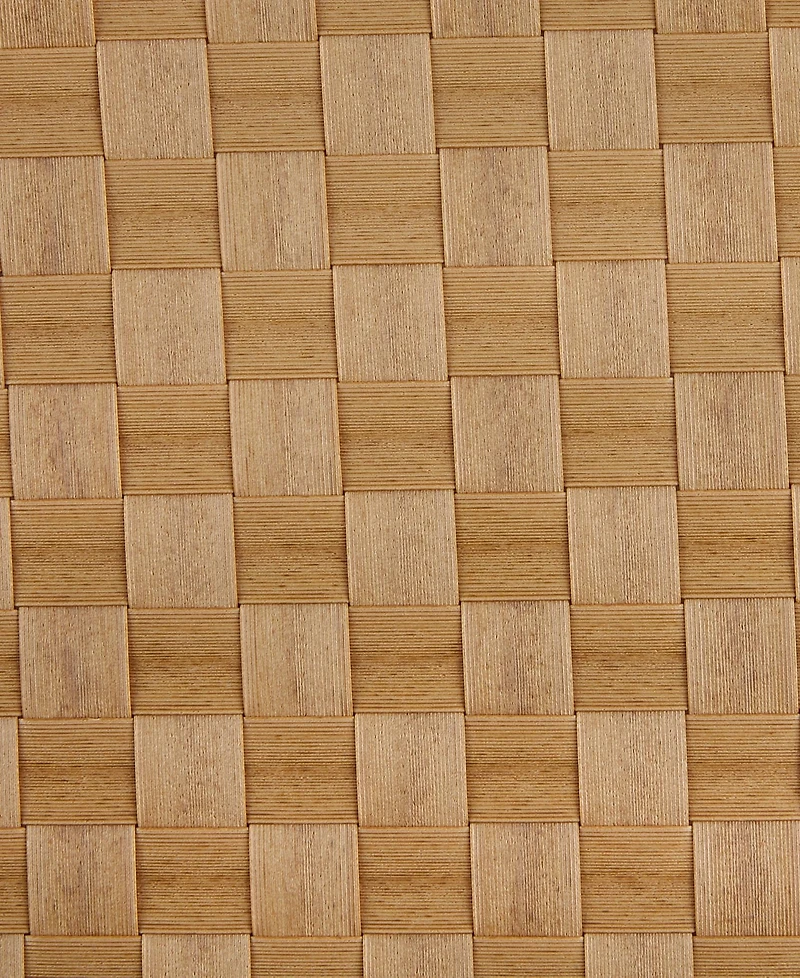 Design Imports Basketweave Woven Placemat Set of 4