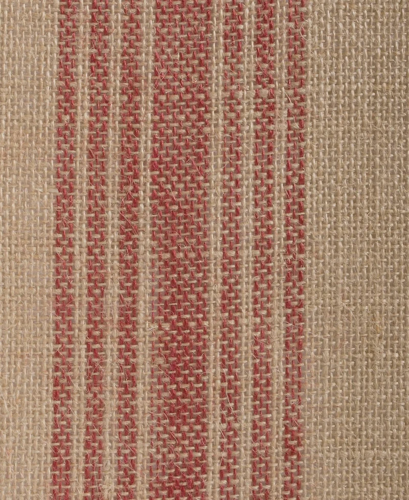 Design Imports Stripe Burlap Table Runner, 14x108 inches