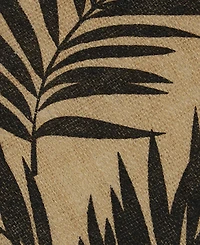 Design Imports Fern Print Round Placemat Set of 6