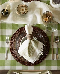 Design Imports Buffalo Check Tablecloth