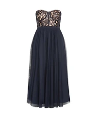 City Chic Plus Sweet Beauty Maxi Dress