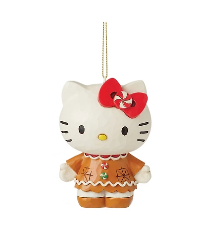 Jim Shore Sanrio Hello Kitty Gingerbread Holiday Ornament