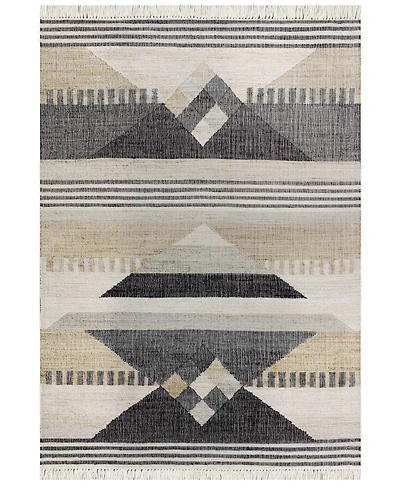 Lr Home Nero NRO81984 4' x 6' Area Rug