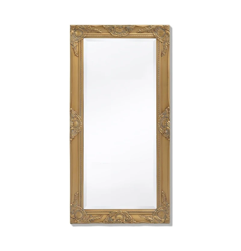 vidaXL Wall Mirror Baroque Style 39.4"x19.7" Gold