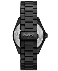 Michael Kors Men's Maritime Three-Hand Black Stainless Steel Watch 42mm