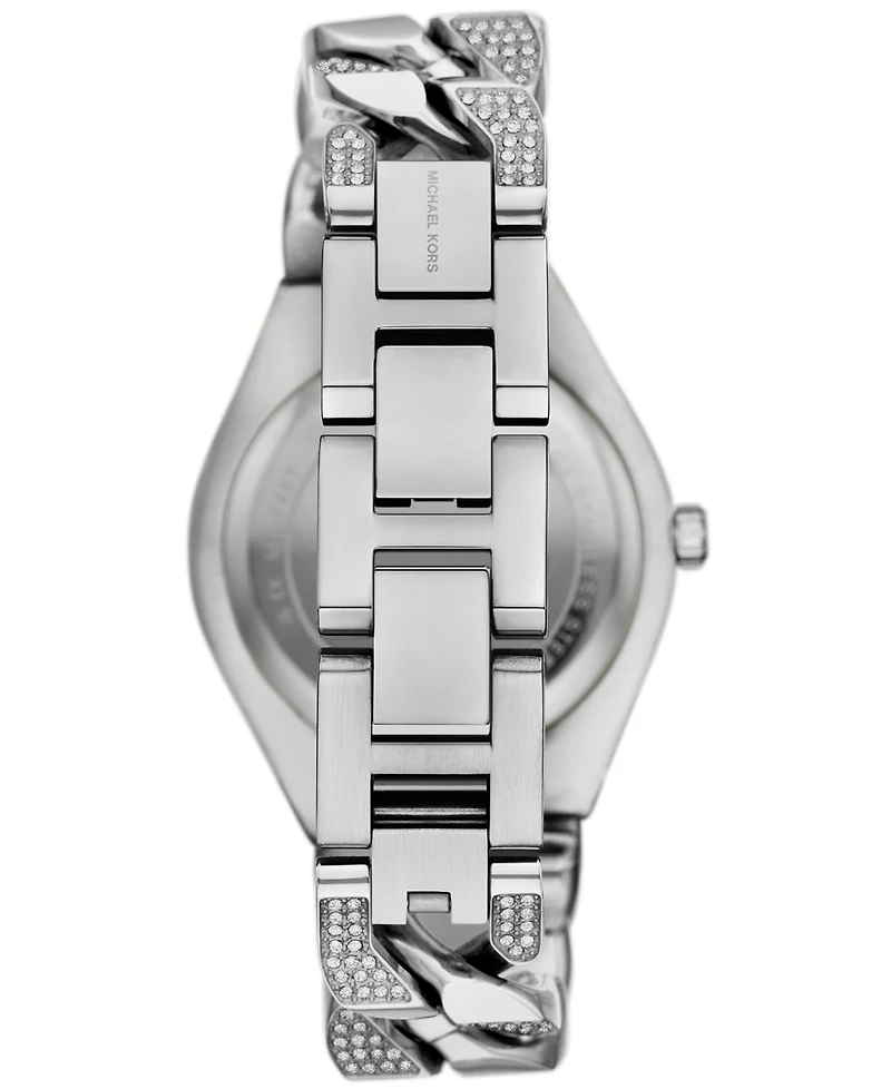 Michael Kors Women's Lennox Three-Hand Stainless Steel Watch 37mm