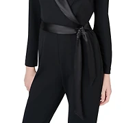 Adrianna Papell Tuxedo Jumpsuit