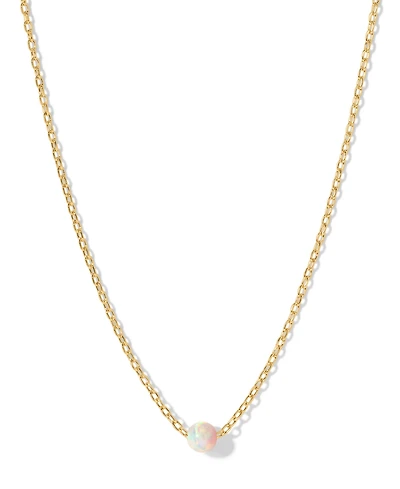 Girls Crew Faux Opal Necklace