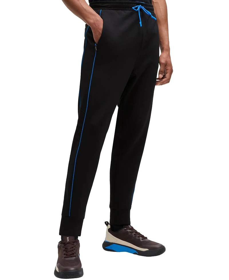 Boss by Hugo Boss Men's Embossed-Artwork Tracksuit Bottoms