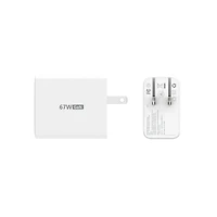 j5create 67W GaN Usb-c 2-Port Charger, JUP2367