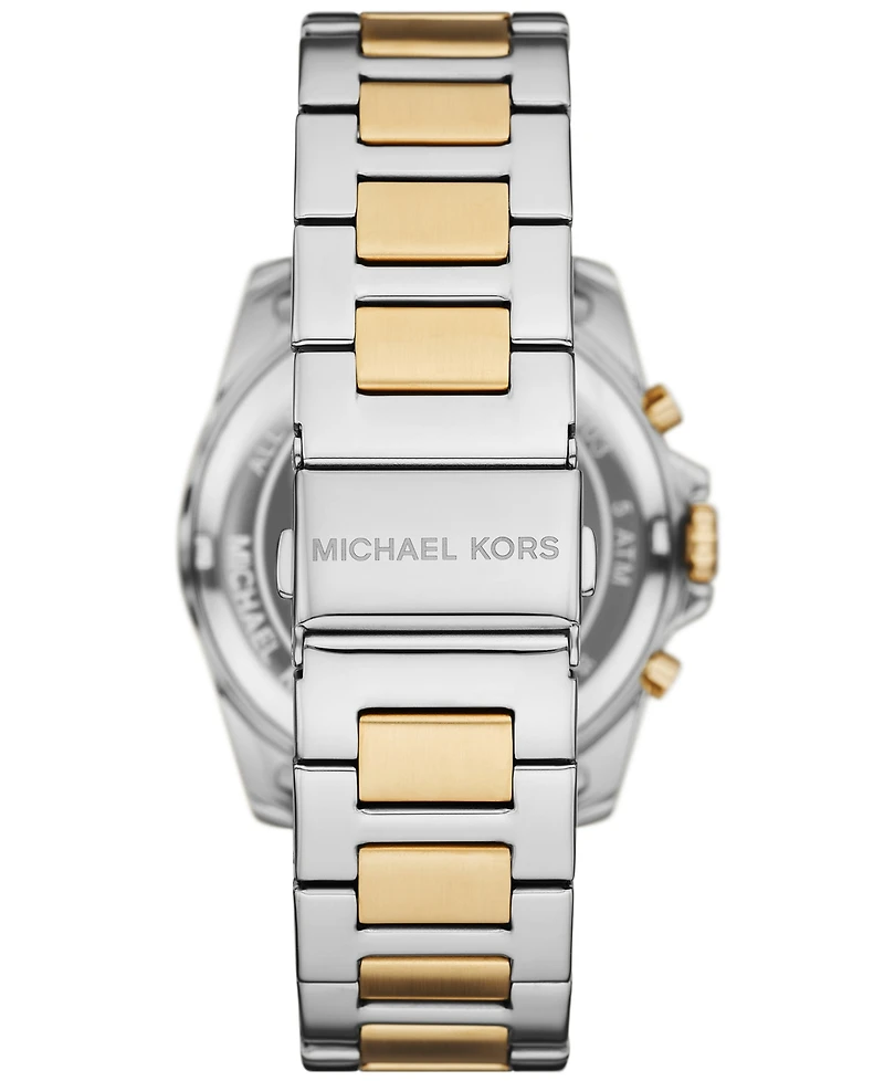 Michael Kors Men's Alek Chronograph Two-Tone Stainless Steel Watch 44mm
