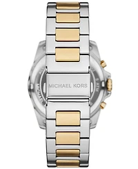 Michael Kors Men's Alek Chronograph Two-Tone Stainless Steel Watch 44mm