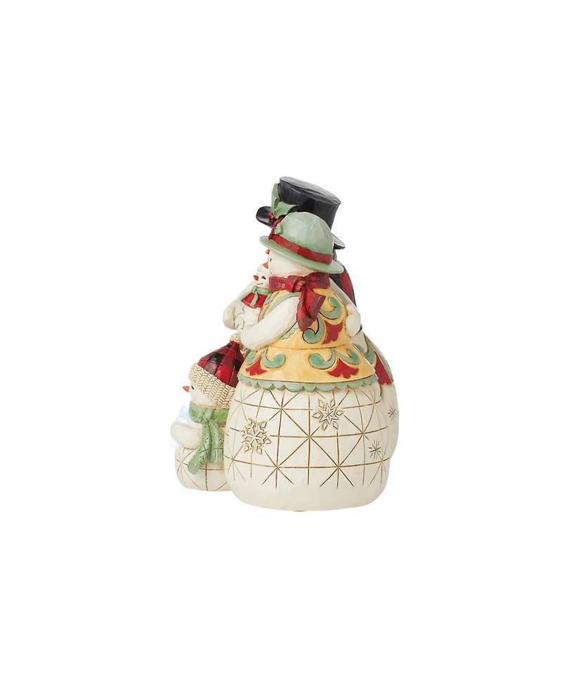 Jim Shore Highland Glen Snowmen Family Figurine