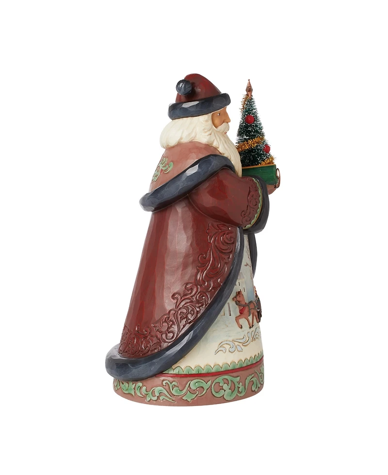 Jim Shore Holiday Manor Santa Figurine