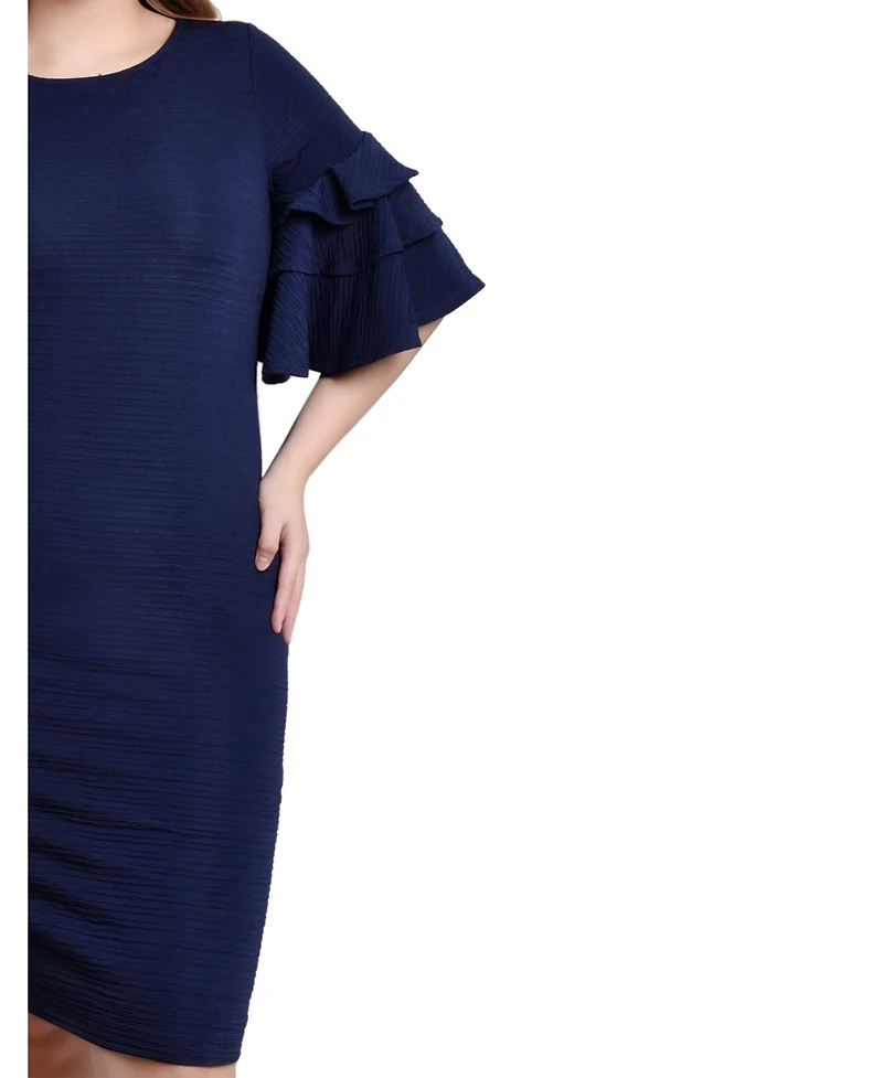 Ny Collection Bolero Sleeve Body Con Dress