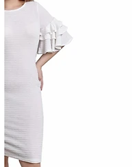 Ny Collection Bolero Sleeve Body Con Dress