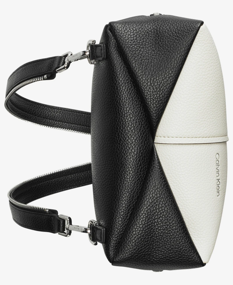 Calvin Klein Millie Colorblock Convertible Sling Backpack