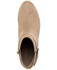 Style & Co Women's Ariella Block Heel Buckle Dress Booties, Created for Macy's