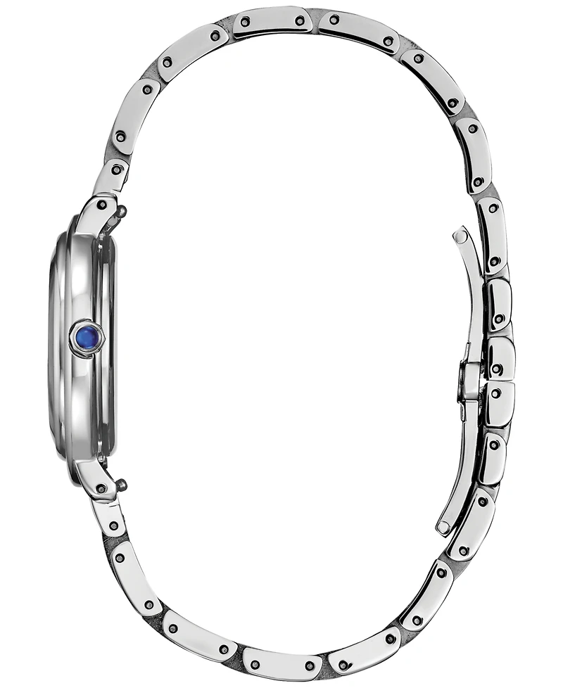 Citizen Eco-Drive Women's L Arcly Diamond Accent Stainless Steel Bracelet Watch 31mm