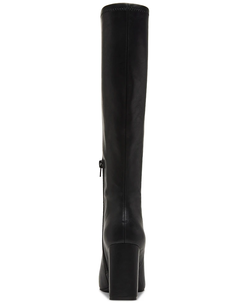 Madden Girl Wisee Block-Heel Knee-High Dress Boots