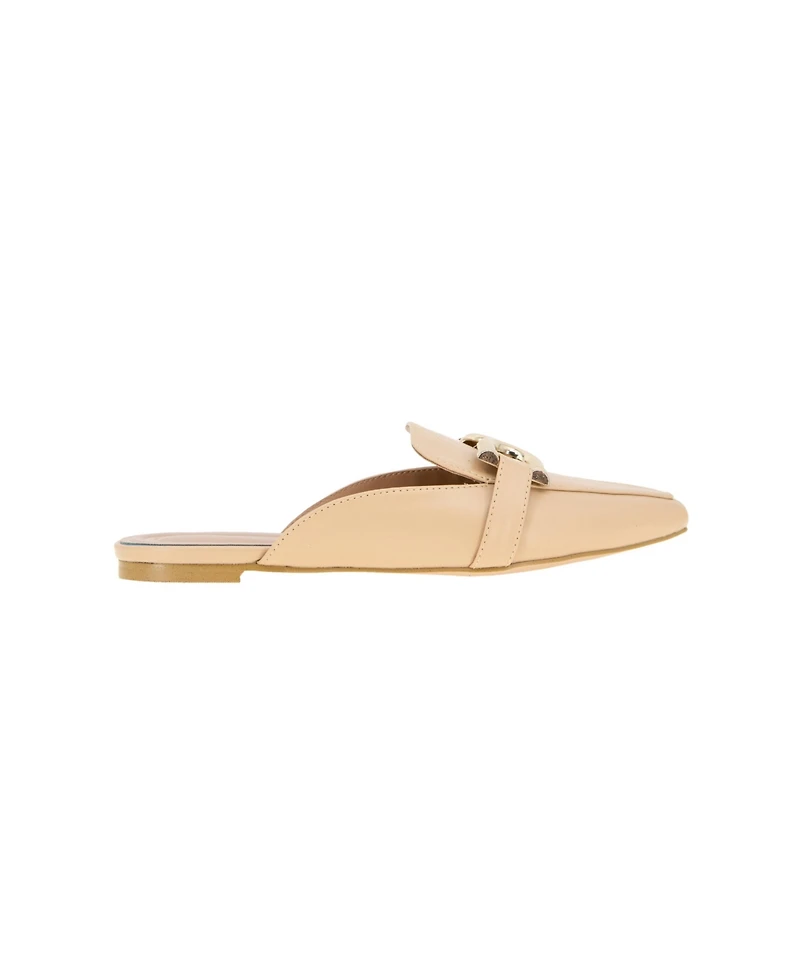 BCBGeneration Women's Tara Buckle Mule Flats