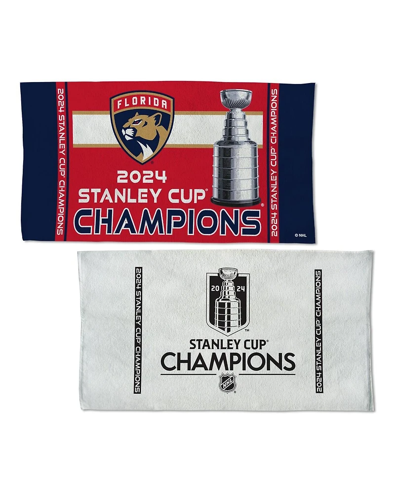 Wincraft Florida Panthers 2024 Stanley Cup Champions Locker Room 22'' x 42'' Double-Sided Towel