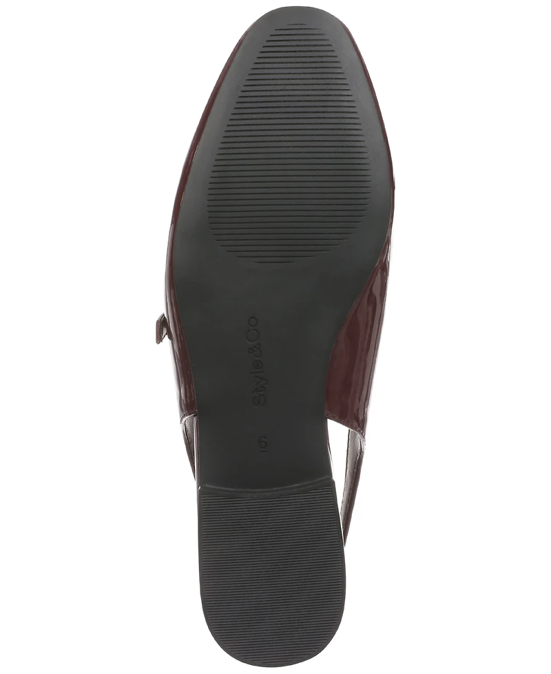Style & Co Women's Torraa Pointed-Toe Slingback Flats, Created For Macy's