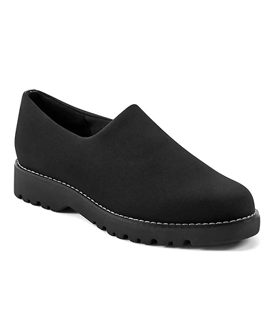 Easy Spirit Women's Hewitt Slip-On Lug Sole Loafers