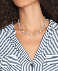 Tommy Hilfiger Two-Tone Stainless Steel Necklace, 16" + 2" extender